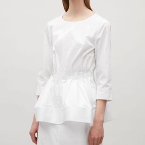 COS blouse with elastic waist